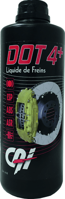 Consommables atelier - Entretien des véhicules - Liquide de frein DOT 4