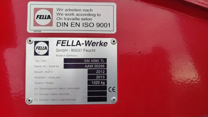 Faucheuse Fella SM 4080 TL
