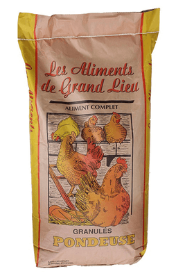 Elevage - Alimentation animale - Aliment complet poules pondeuses 25 kg