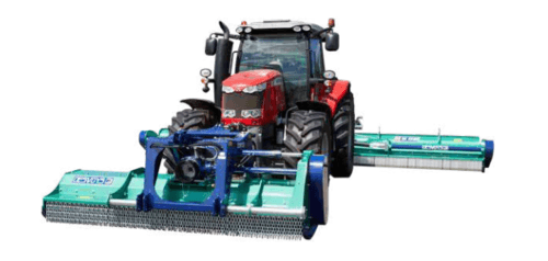 Entretien - Broyeur axe horizontal - Broyeur repliable DRH MASTER FIELD COMBINÉ porté