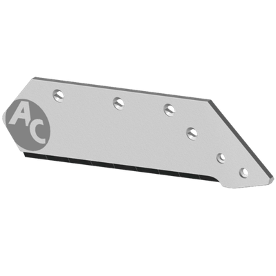 Pièces d'usure charrue - Huard - Soc à pointe 14'' carbure rechargé gauche adaptable