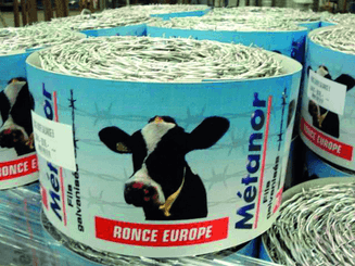 Clôtures - Tréfilés - Ronce EUROPE galvanisé 2,7 mm