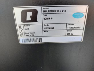 Godet multi-services Quicke MULTIBEN M+ 210 - 3