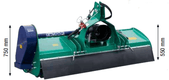 Entretien - Broyeur axe horizontal - Broyeur fixe viti-arbo FRONT-CUT