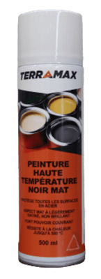 Consommables atelier - Peinture, marquage - Peinture noire mate