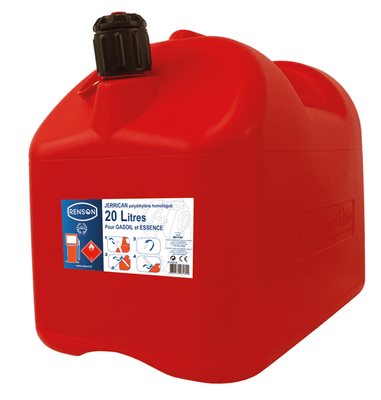 Equipement d'atelier - Graissage - Jerrican hydrocarbure 20 L