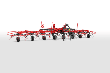 Fenaison - Faneuses - Faneuse SPIDER 4 à 8 rotors gamme ROBUST Cat.II