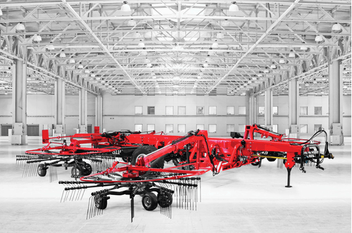 Fenaison - Andaineurs - Andaineur STAR 4 rotors à dépose centrale