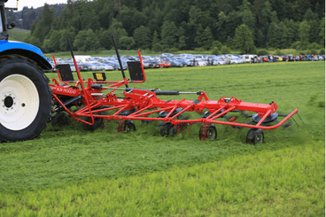 Fenaison - Faneuses - Faneuse SPIDER semi-portée 8,10 ou 14 ROTORS cat III