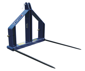 Manutention - Outils de manutention - Fourche pour balle pour 3 points-chargeurs frontaux et télescopiques