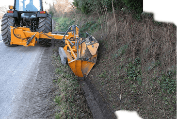 Entretien - Cureuse de fossé/Pelle - Cureuse de fossés DMR - DBR - SB