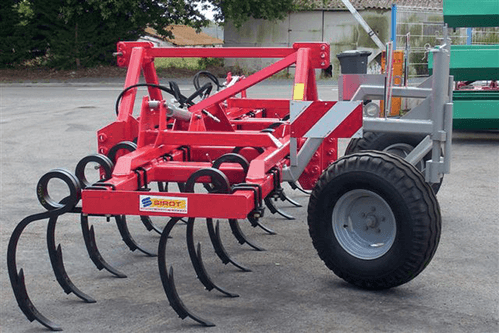 Travail du sol - Outils à dents - Cultivateur châssis  repliable avant ou arrière 