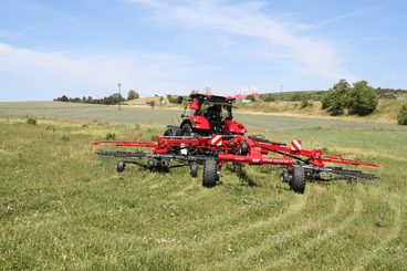 Fenaison - Andaineurs rotatifs - Andaineur STAR 2 rotors, dépose latérale ou centrale