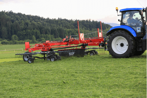 Fenaison - Andaineurs rotatifs - Andaineur STAR 2 rotors, dépose latérale ou centrale