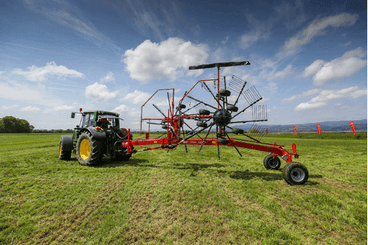Fenaison - Andaineurs rotatifs - Andaineur STAR 2 rotors, dépose latérale ou centrale