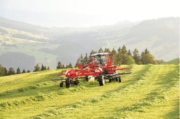 Fenaison - Andaineurs - Andaineur STAR 2 rotors, dépose latérale ou centrale