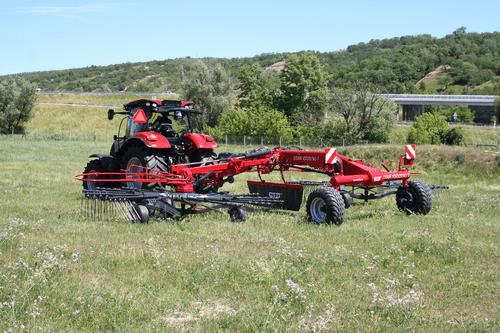 Fenaison - Andaineurs rotatifs - Andaineur STAR 2 rotors, dépose latérale ou centrale