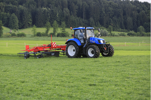 Fenaison - Andaineurs - Andaineur STAR 2 rotors, dépose latérale ou centrale