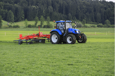 Fenaison - Andaineurs rotatifs - Andaineur STAR 2 rotors, dépose latérale ou centrale