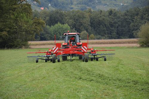 Fenaison - Andaineurs rotatifs - Andaineur STAR 2 rotors, dépose latérale ou centrale