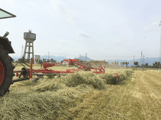 Fenaison - Andaineurs - Andaineur STAR 2 rotors, dépose latérale ou centrale