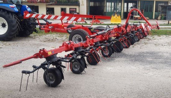Fenaison - Faneuses - Faneuse SPIDER 1100/10 T