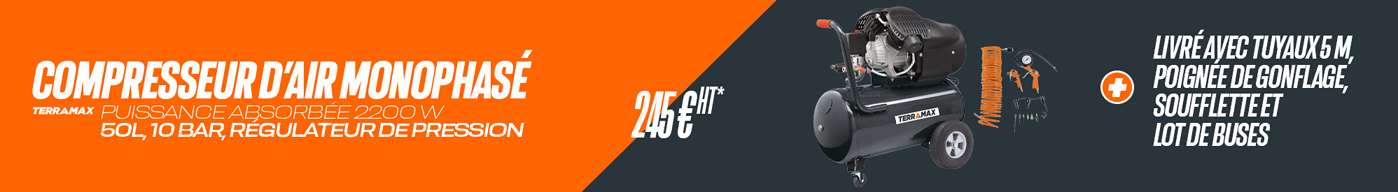 Compresseur d'air 50 L