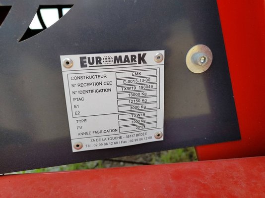 Mélangeuse traînée Euromark TXW 19