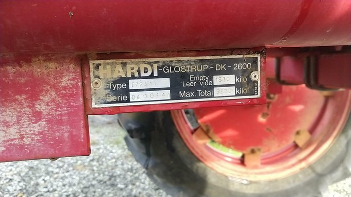 Pulvérisateur traîné Hardi TZ 2400