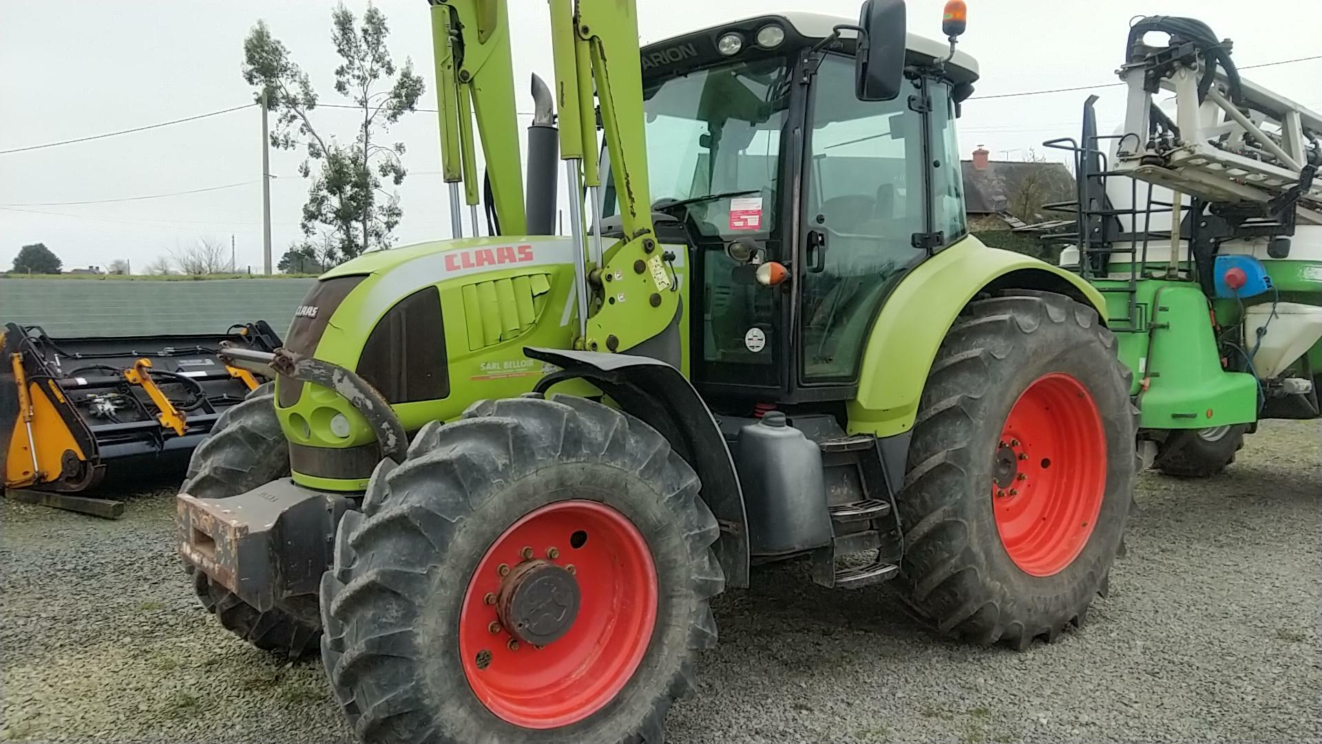 Claas arion 640 occasion tracteur belloir