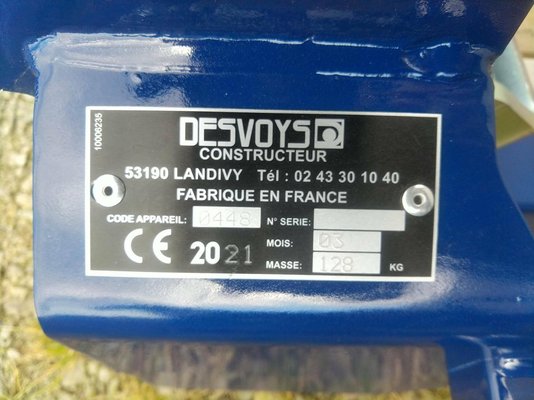 Fourche à palette Desvoys fourches pour palettes EURO
