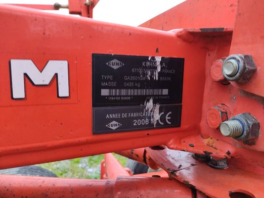Andaineur Kuhn GA 3501 GM