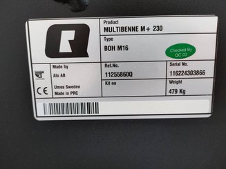 Godet multi-services Quicke MULTIBEN M+ 230 - 2