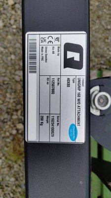Pince à balle enrubannée Quicke UNIGRIP 160