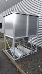 Caisson amovible et container Dyna'contain DYNA-BOX GALVANISE - 1