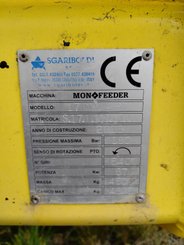 Mélangeuse traînée Sgariboldi MONOFEEDER 17ST - 3