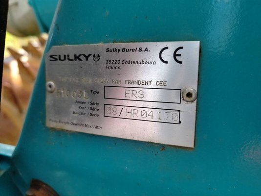 Herse rotative Sulky HR 300.17