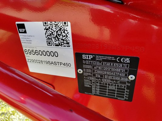 Andaineur Sip STAR ROBUST 870/26 TC