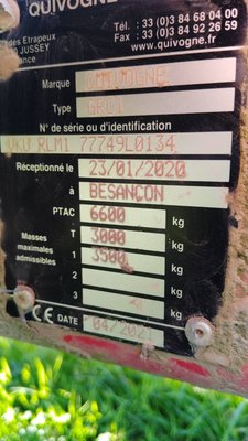 Rouleau traîné Quivogne ROLLMOT
